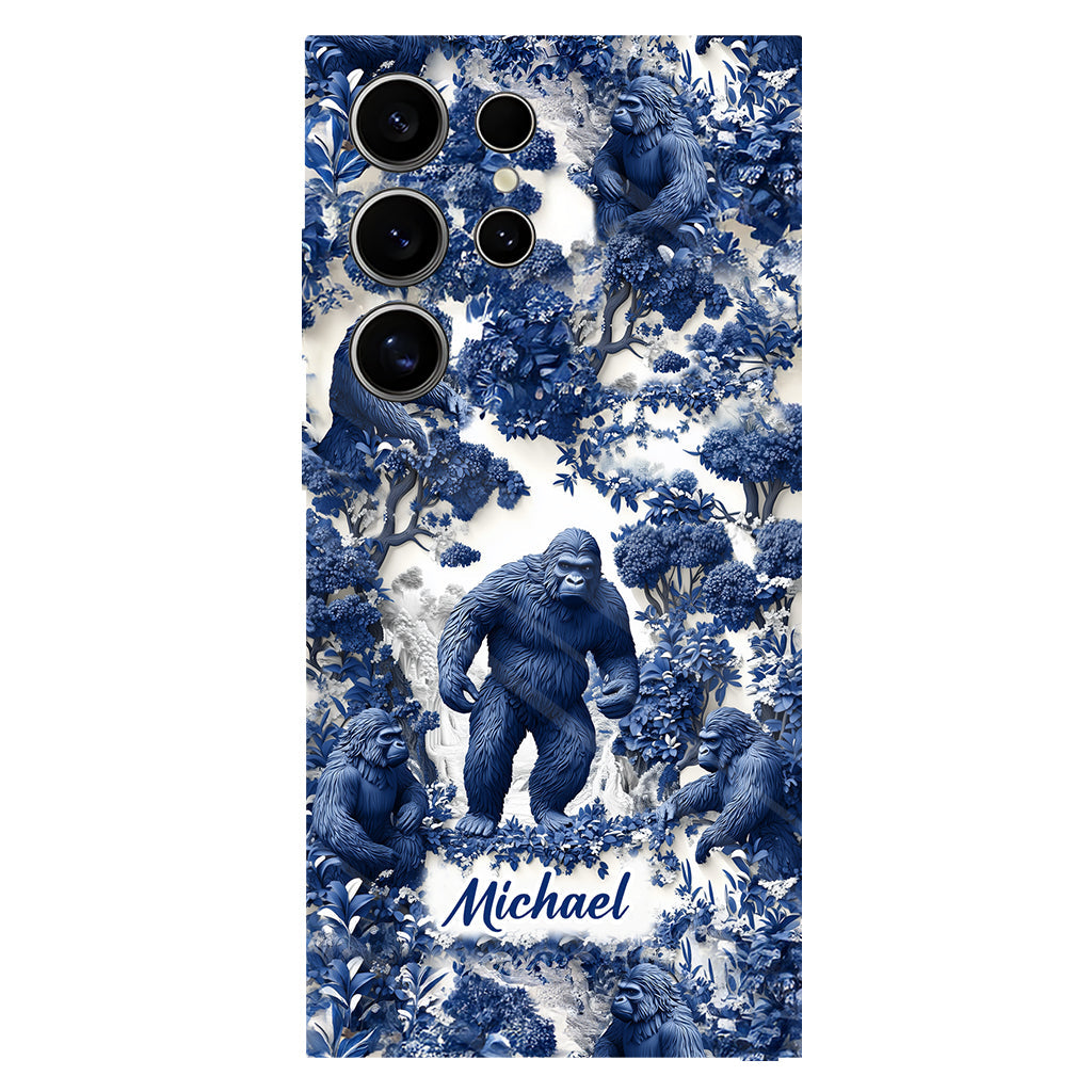 Ambiance estivale Bigfoot - Coque de téléphone personnalisée avec imprimé intégral - Randonnée