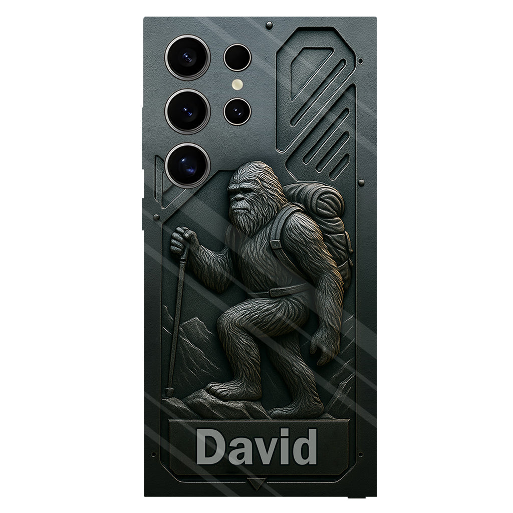 Sasquatch - Personalisierte Handyhülle mit Wandermotiv und Volldruck