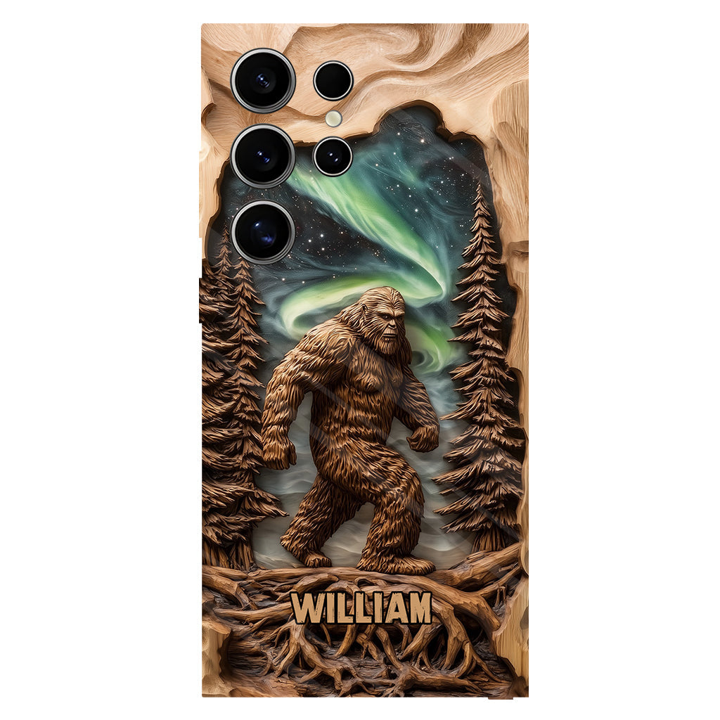 Into The Forest I Go - Personalized Hiking Full Print Phone Case