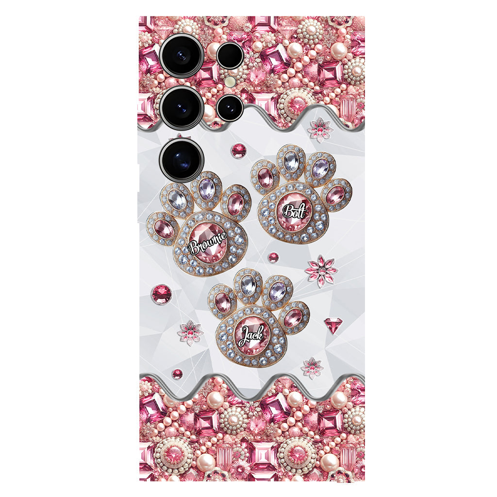 Life Is Better With My Dogs - Personalized Dog Full Print Phone Case