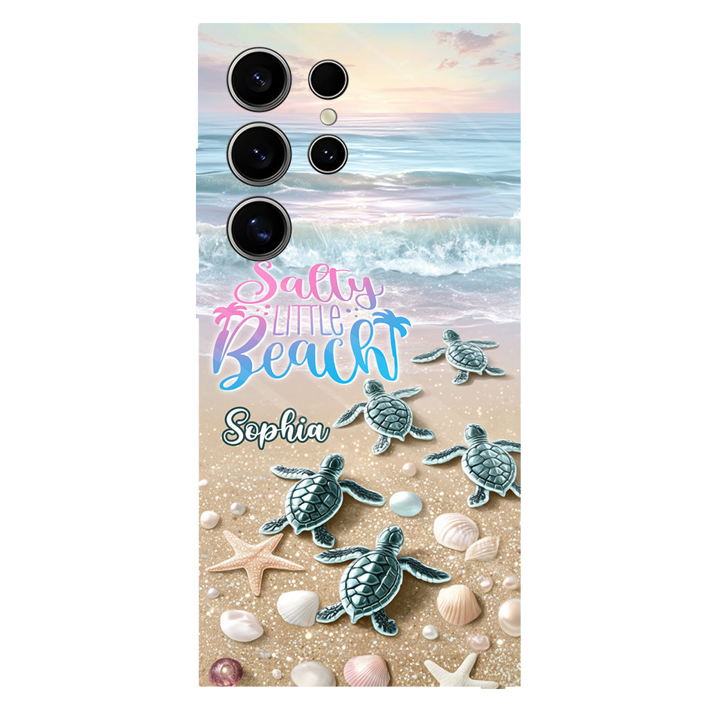 Salty Lil Beach - Personalized Sea Lover Full Print Phone Case