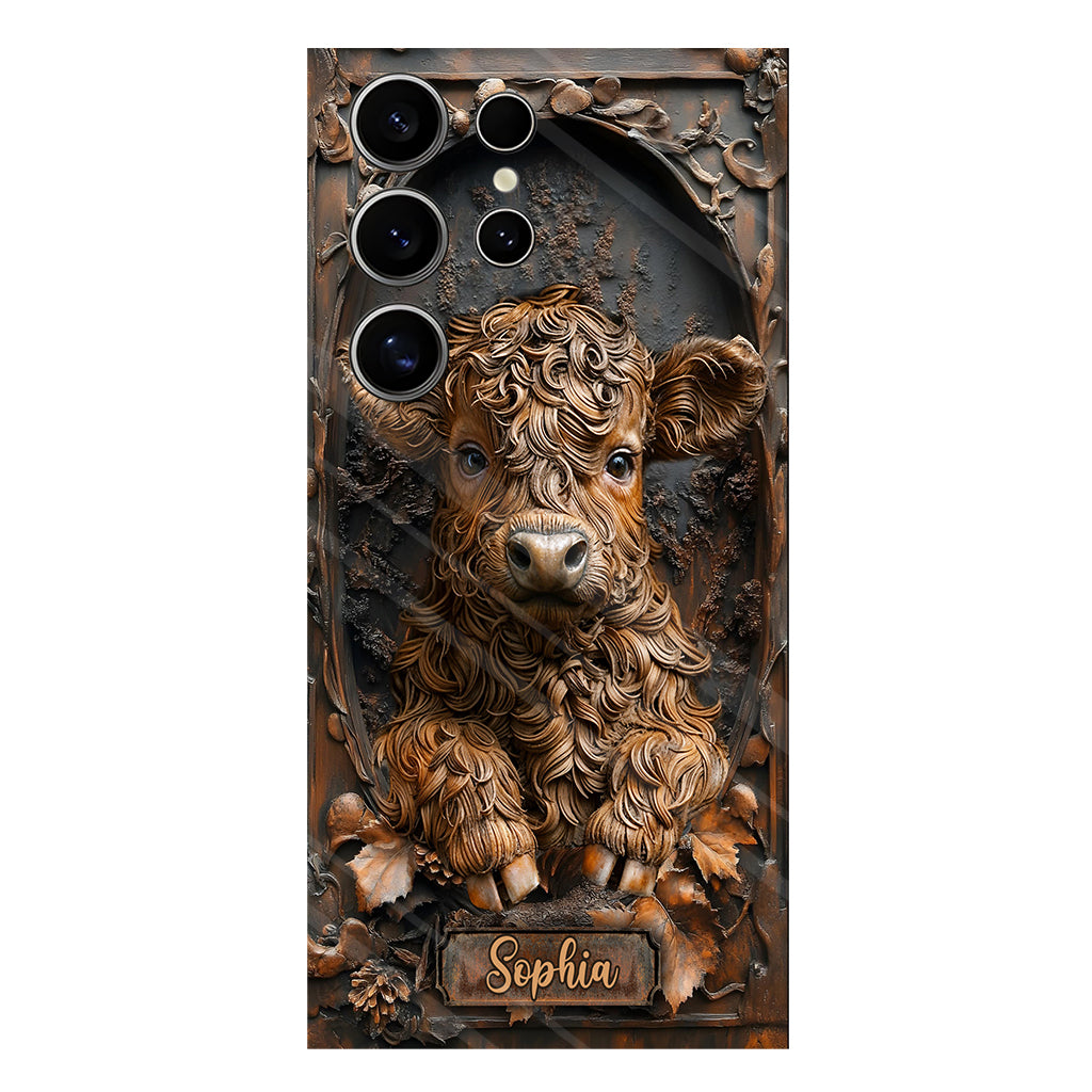 Baby Cow - Personalized Full Print Phone Case