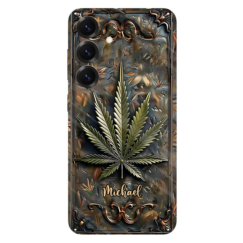 High Life - Coque de téléphone personnalisée avec impression intégrale sur le thème du cannabis