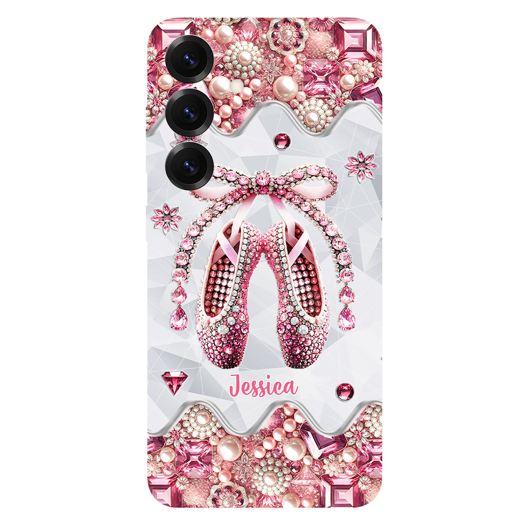 Coque de téléphone personnalisée Love Ballet - Impression intégrale sur le thème du ballet