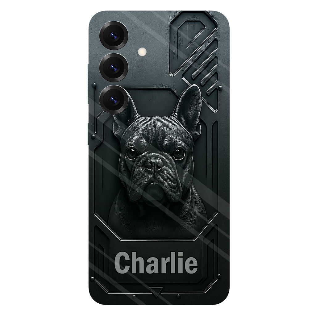 Meilleure maman/papa de chien - Coque de téléphone personnalisée avec impression intégrale de chien