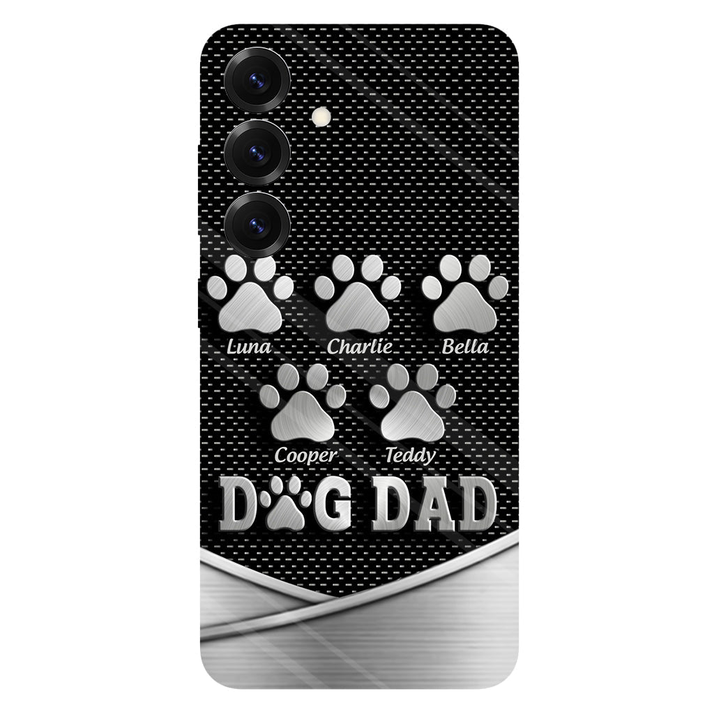 Papa de chien - Coque de téléphone personnalisée avec imprimé intégral de chien