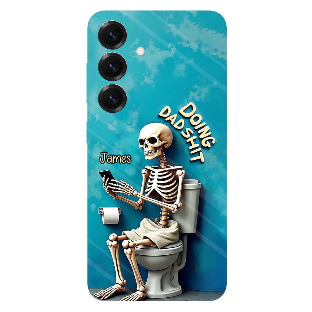 Doing Dad Shit - Personalized Father Full Print Phone Case