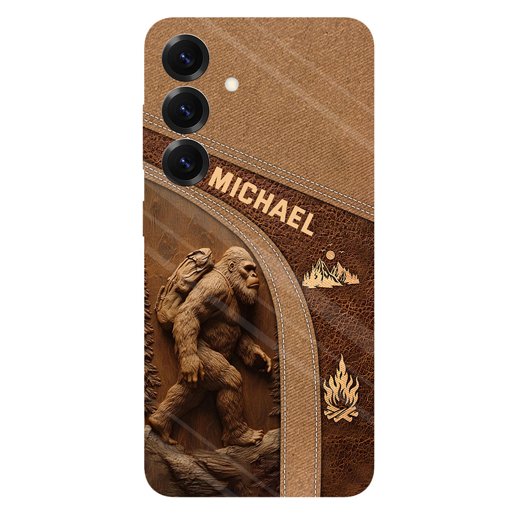 Sasquatch - Personalized Hiking Full Print Phone Case