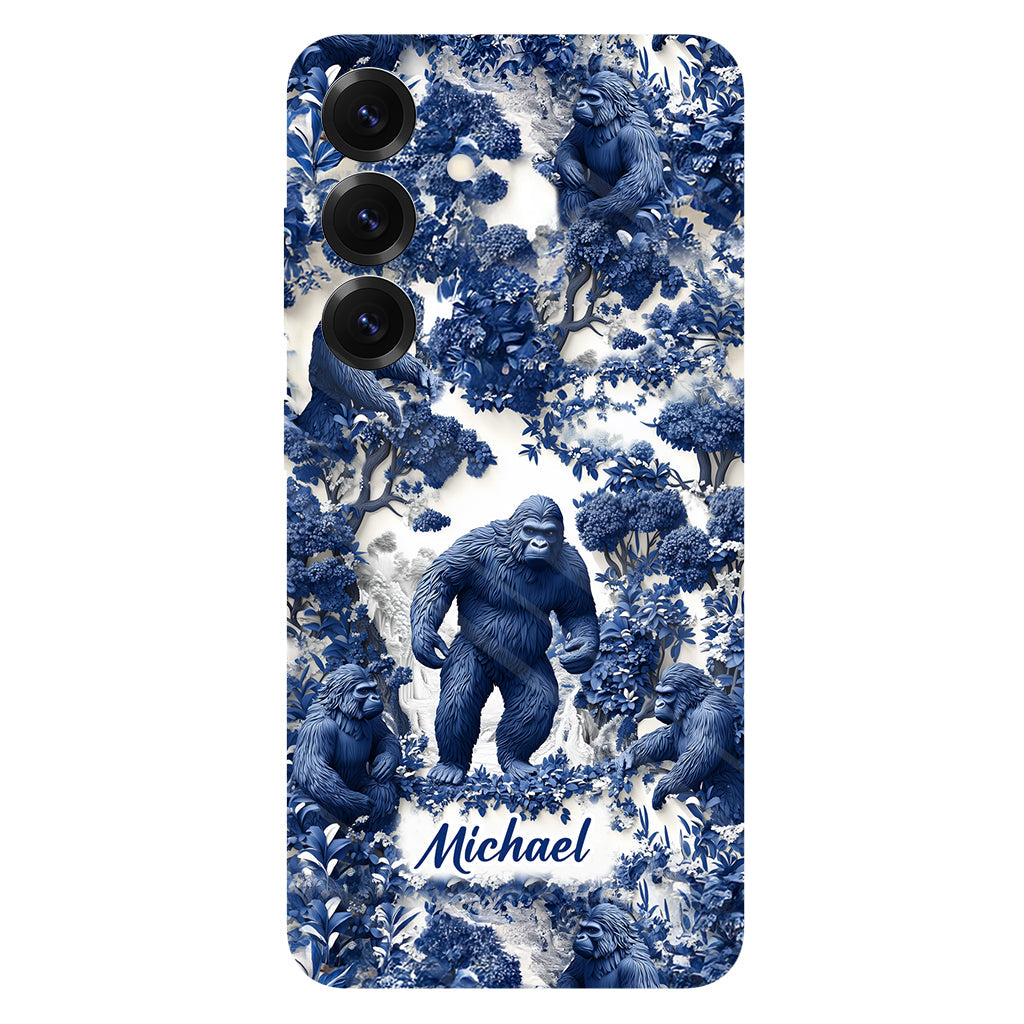 Ambiance estivale Bigfoot - Coque de téléphone personnalisée avec imprimé intégral - Randonnée