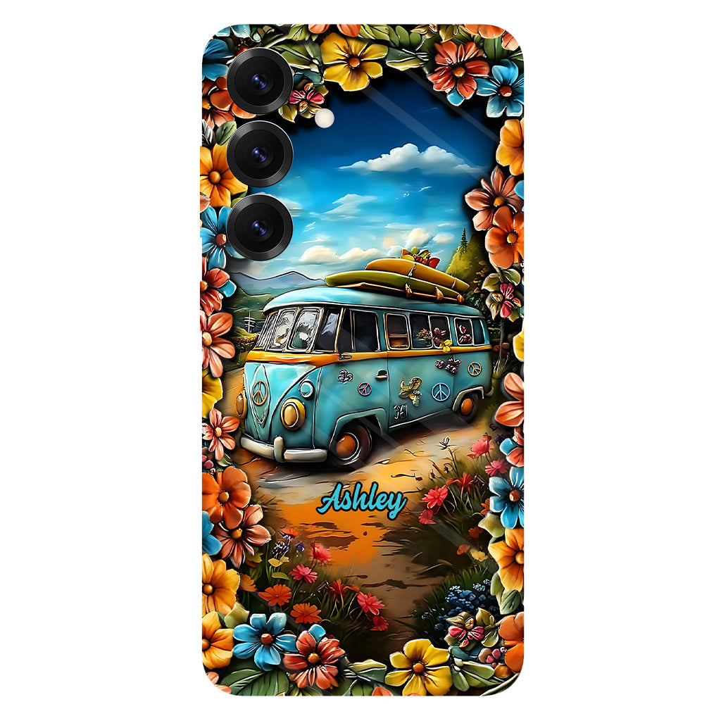 Hippie Van - Personalized Hippie Full Print Phone Case