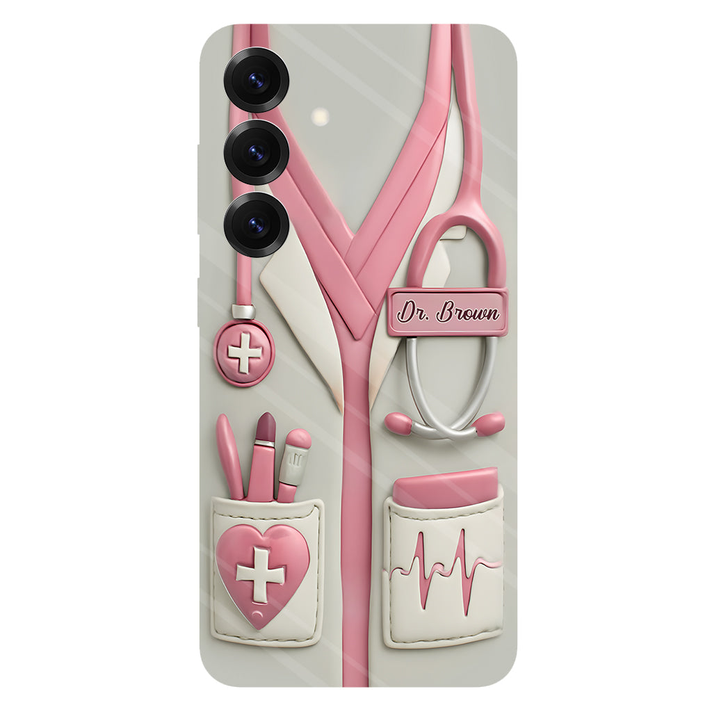 Celebrate Everyday Heroes With Medical Professional Gifts - Personalized Nurse Full Print Phone Case