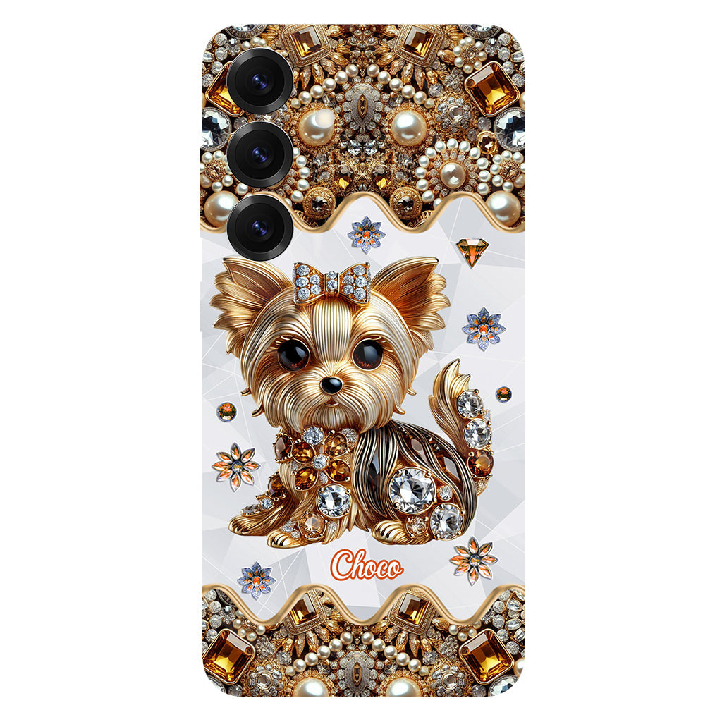 Love Yorkshire Terrier - Personalized Dog Full Print Phone Case