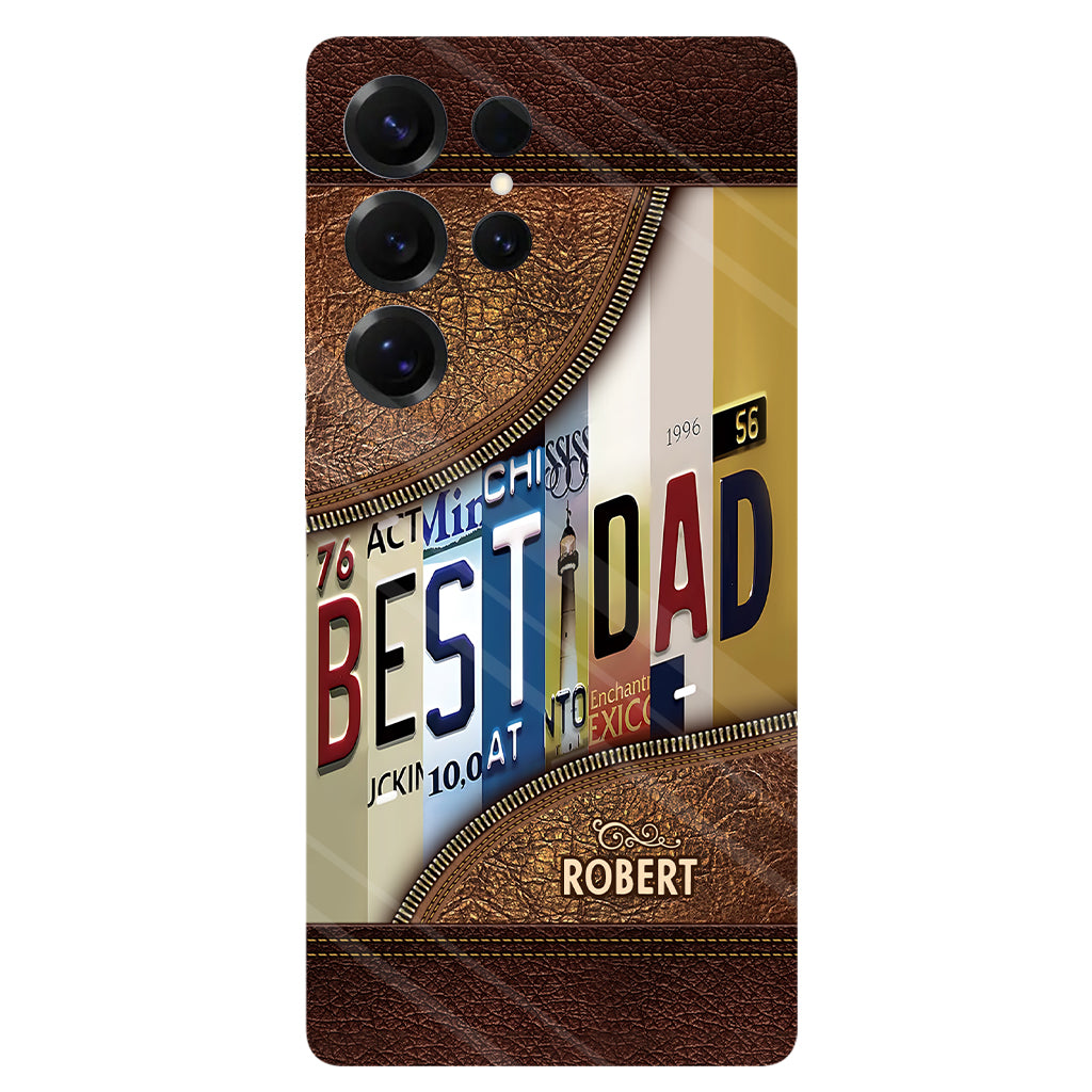 Best Dad Ever - Personalized Father Full Print Phone Case