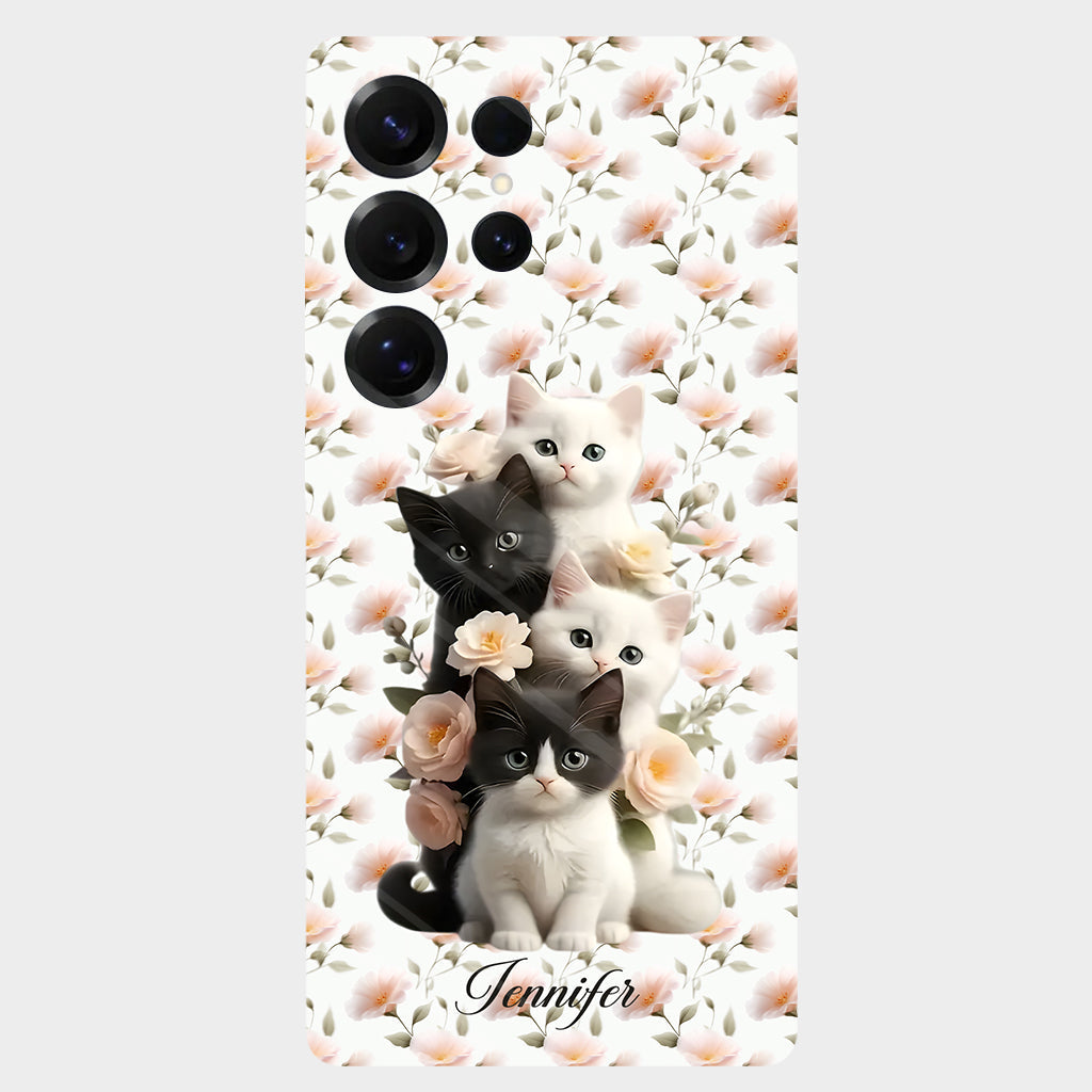 Cute Kittens - Personalized Cat Full Print Phone Case