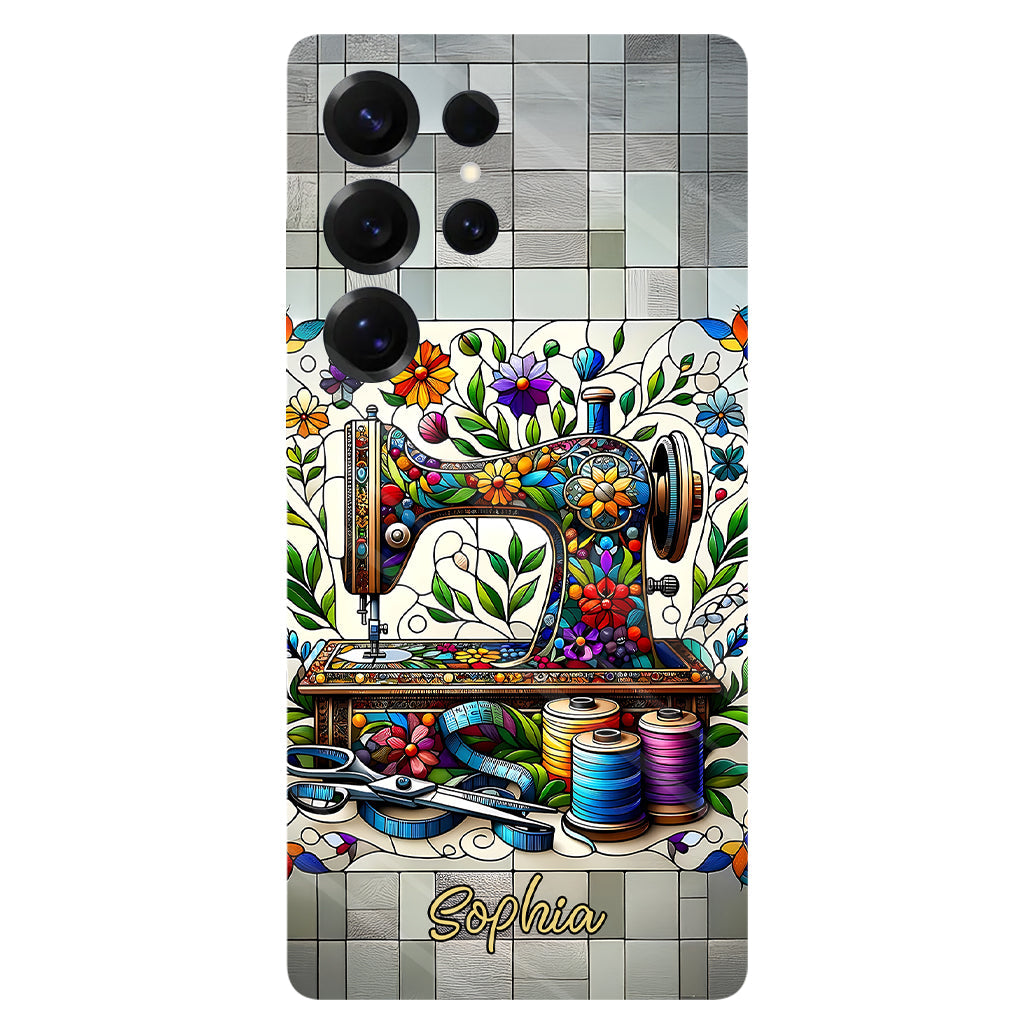 Coque de téléphone personnalisée « Couture » ​​avec imprimé intégral