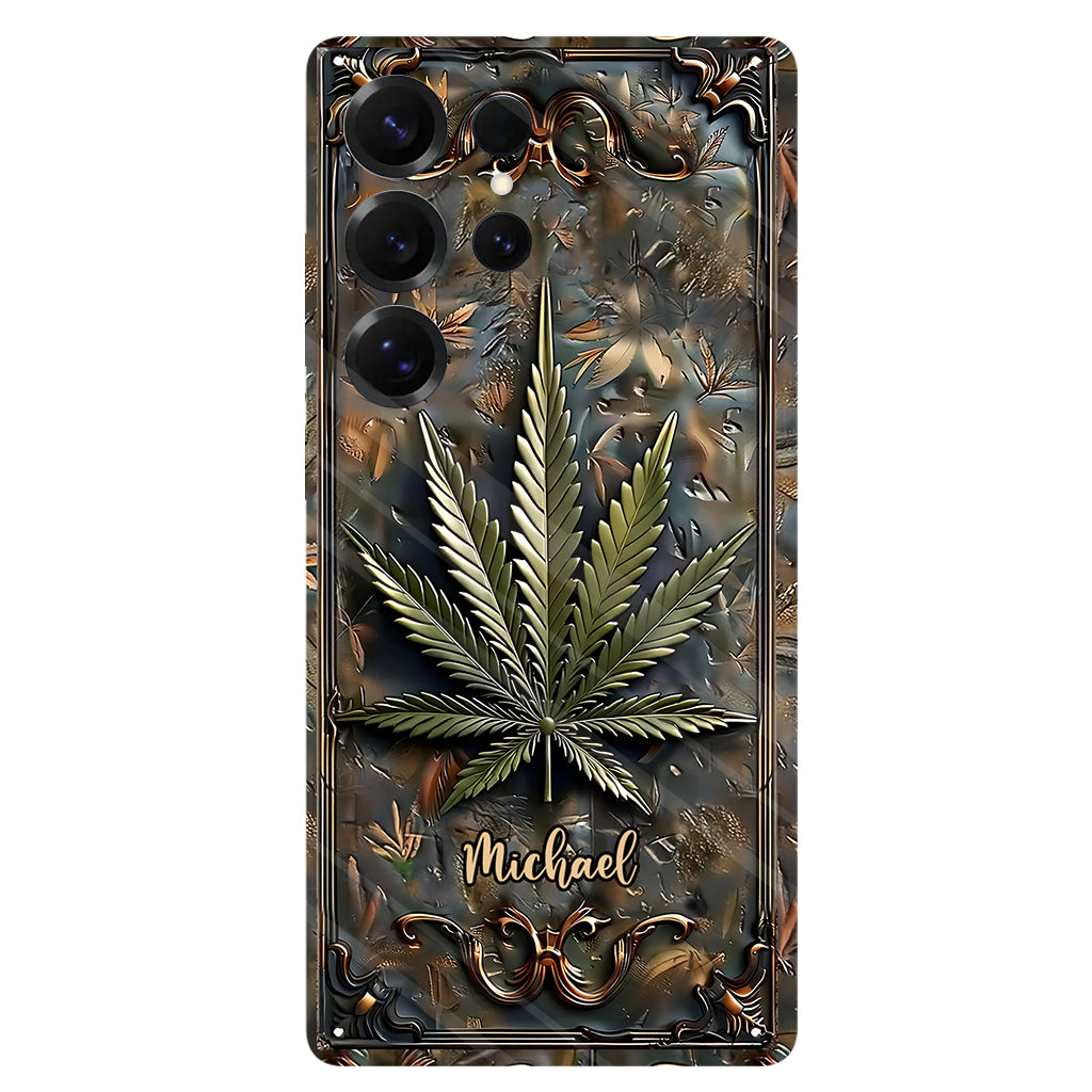 High Life - Coque de téléphone personnalisée avec impression intégrale sur le thème du cannabis