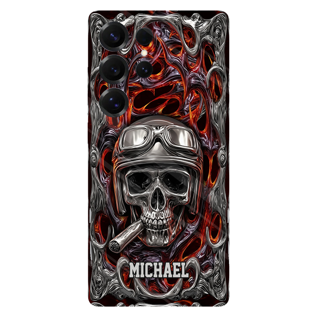 Ride Or Die - Personalized Biker Full Print Phone Case