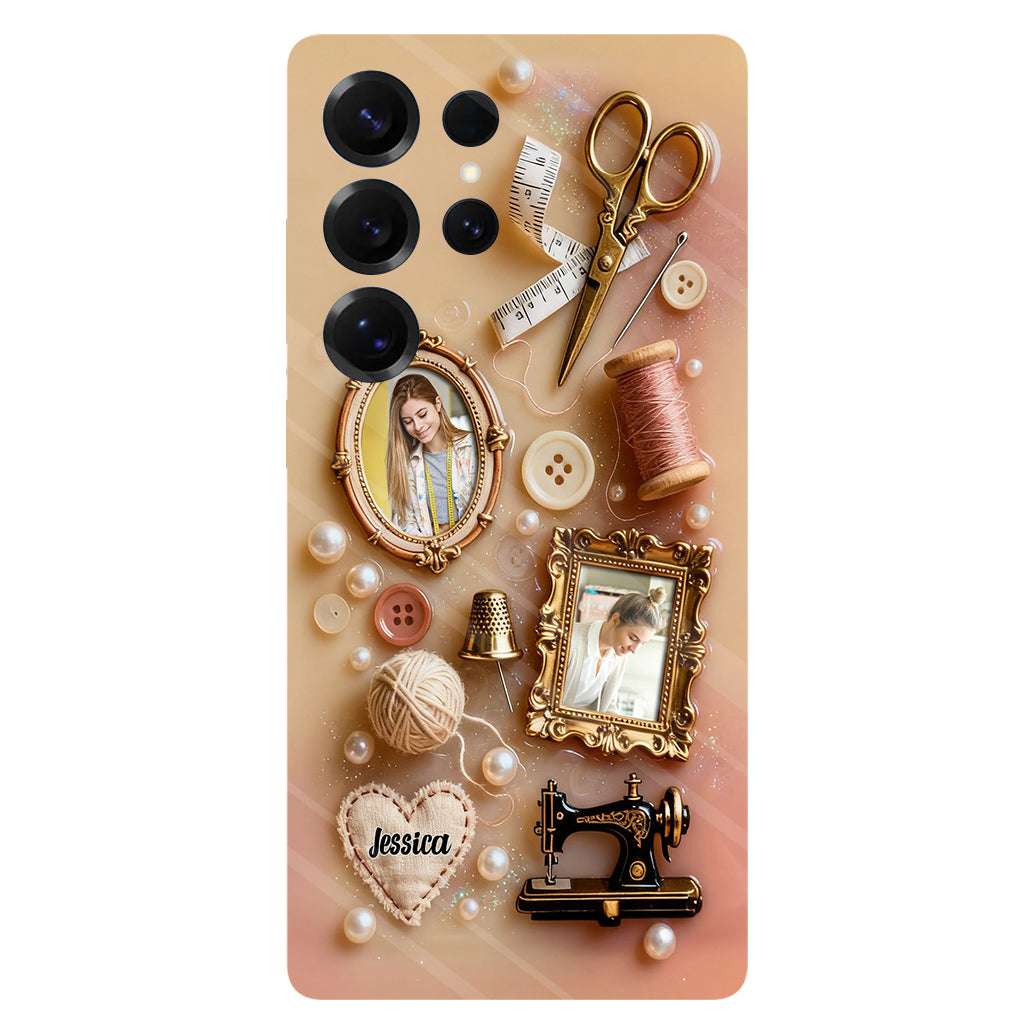Love Sewing - Personalized Sewing Full Print Phone Case