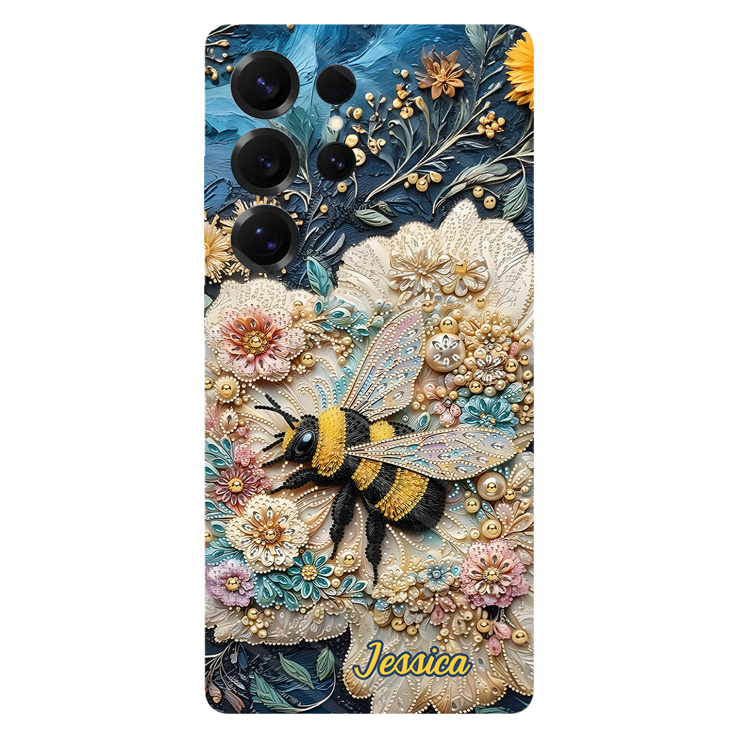 Bee Kind - Personalized Bee Full Print Phone Case