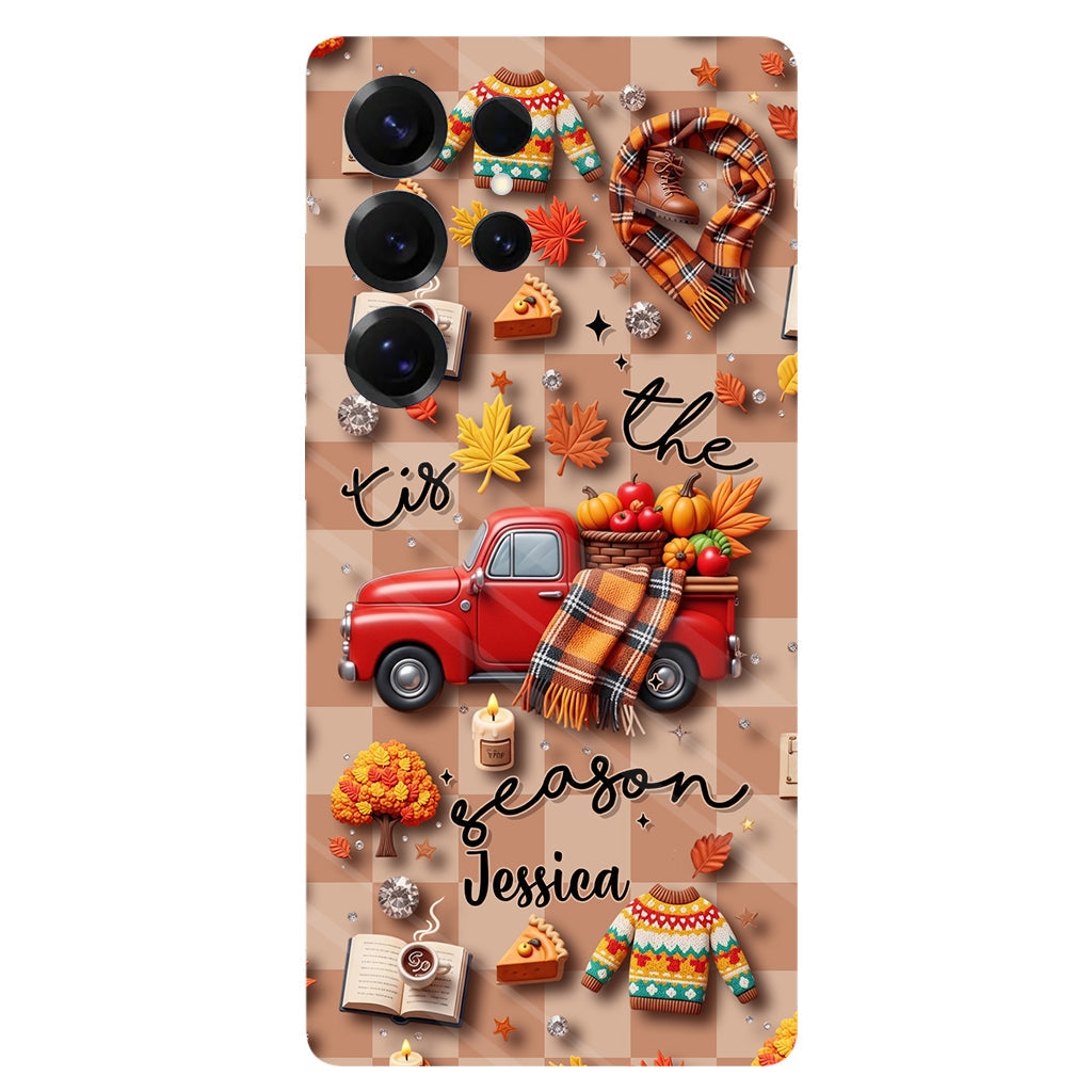 Tis The Season - Personalized Autumn Full Print Phone Case