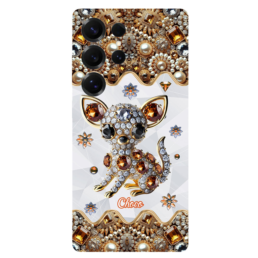 Love Chihuahuas - Personalized Dog Full Print Phone Case