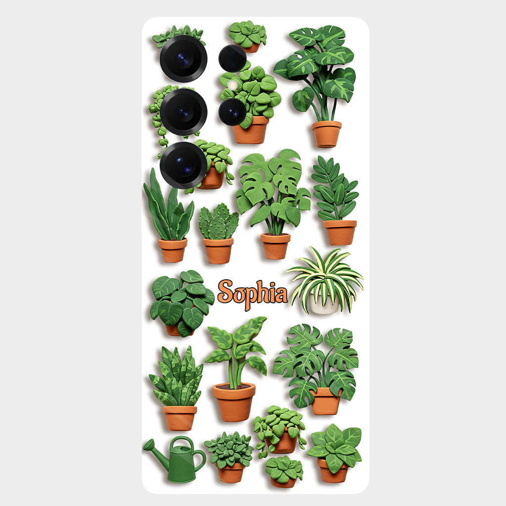 J'ai vraiment besoin de toutes ces plantes - Coque de téléphone personnalisée avec impression intégrale sur le thème du jardinage