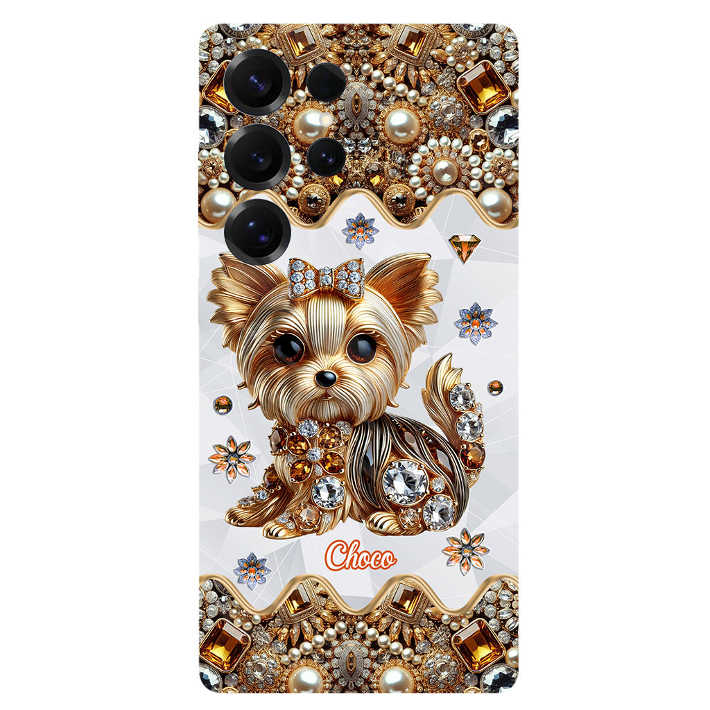 Love Yorkshire Terrier - Personalized Dog Full Print Phone Case