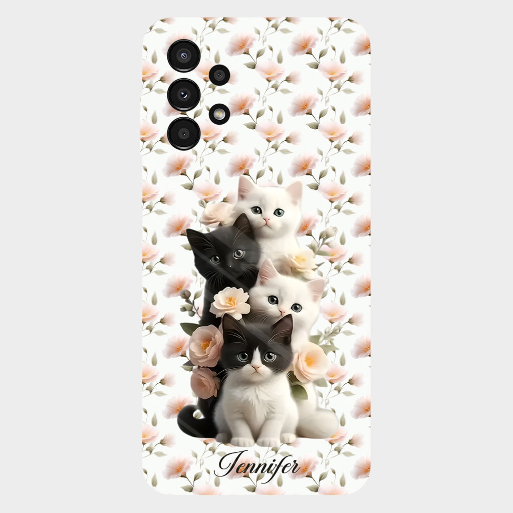 Cute Kittens - Personalized Cat Full Print Phone Case