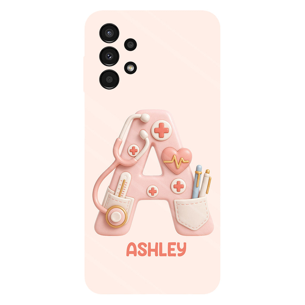 Nurse Alphabet Custom - Personalized Nurse Full Print Phone Case