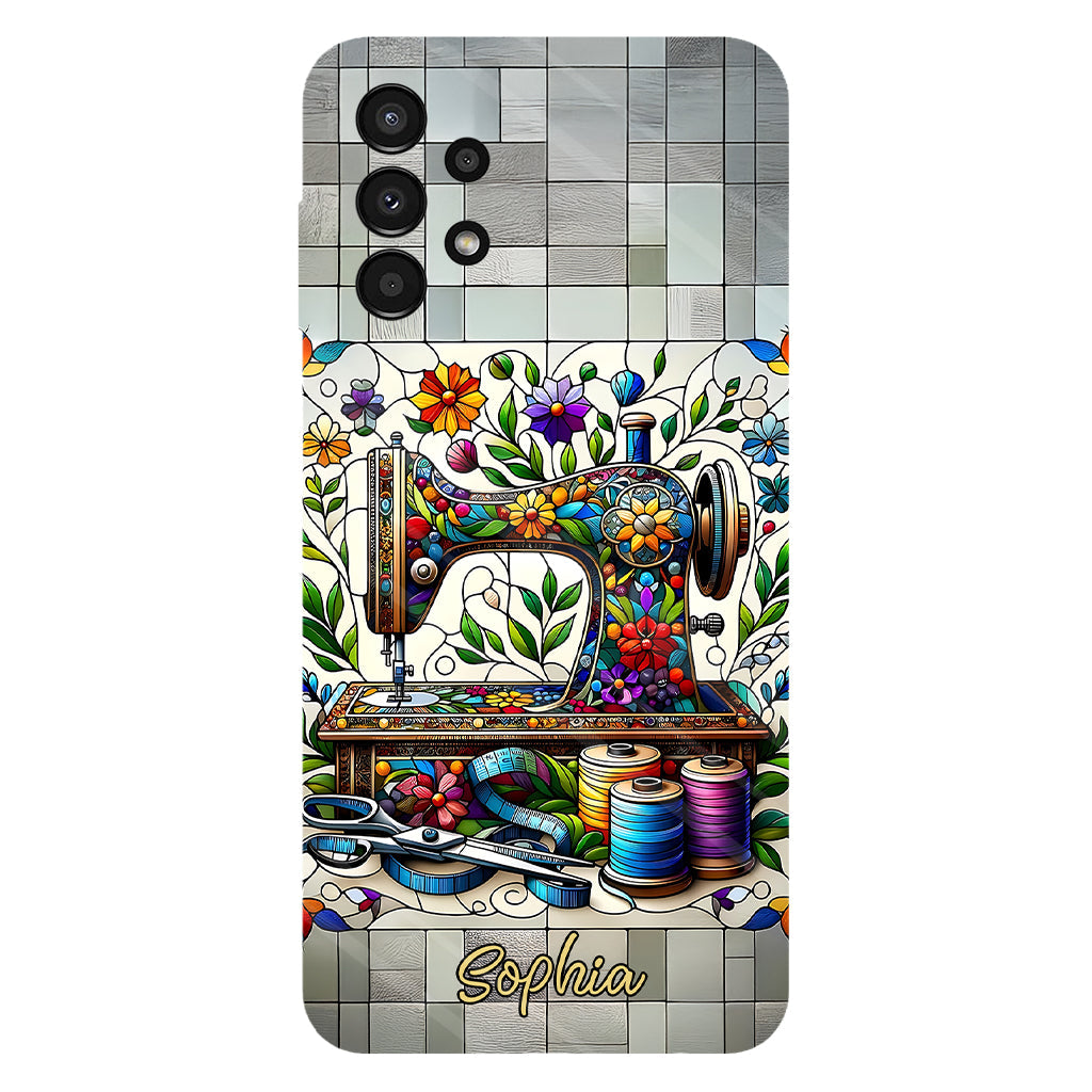 Coque de téléphone personnalisée « Couture » ​​avec imprimé intégral