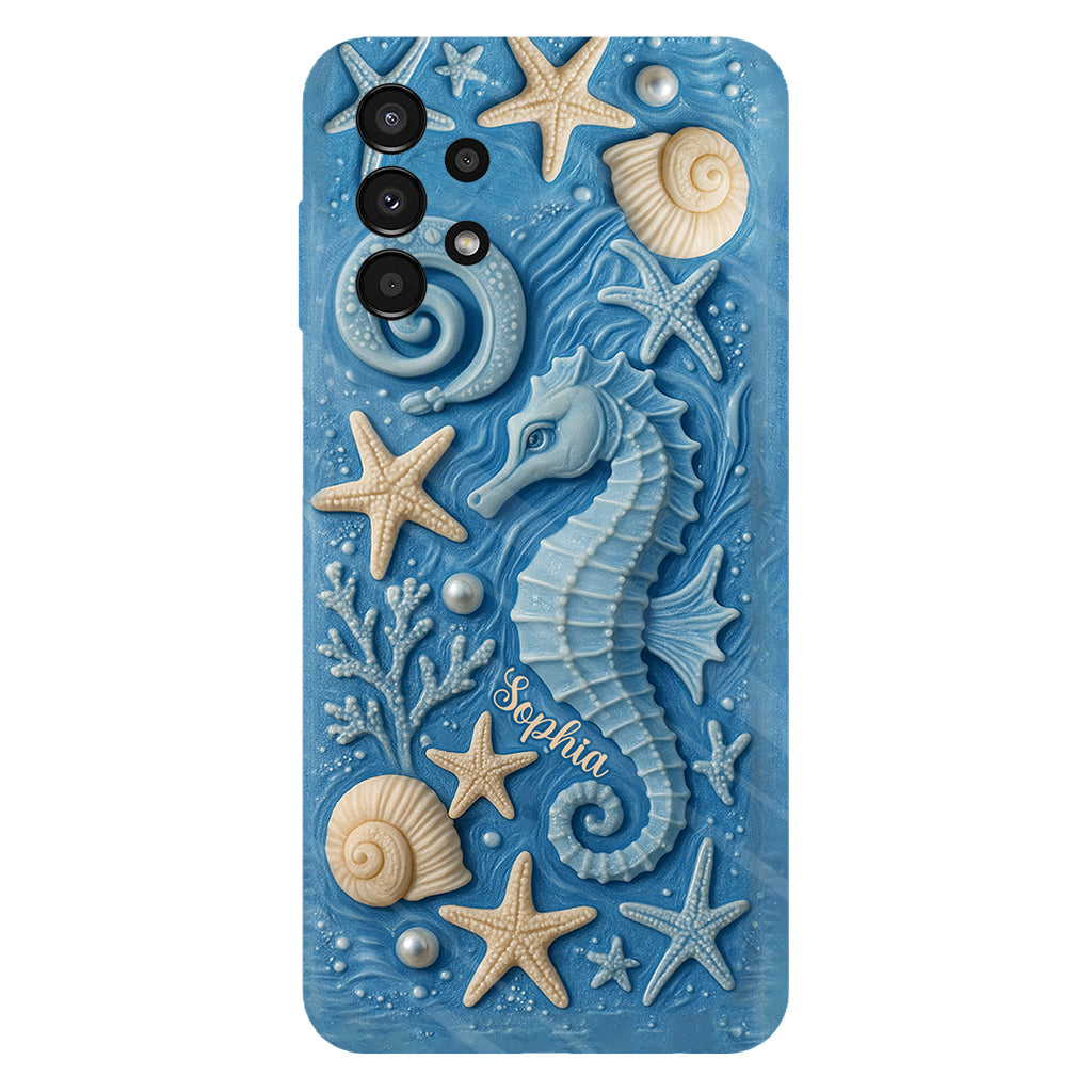 Just A Girl Who Loves Ocean - Personalized Sea Lover Full Print Phone Case