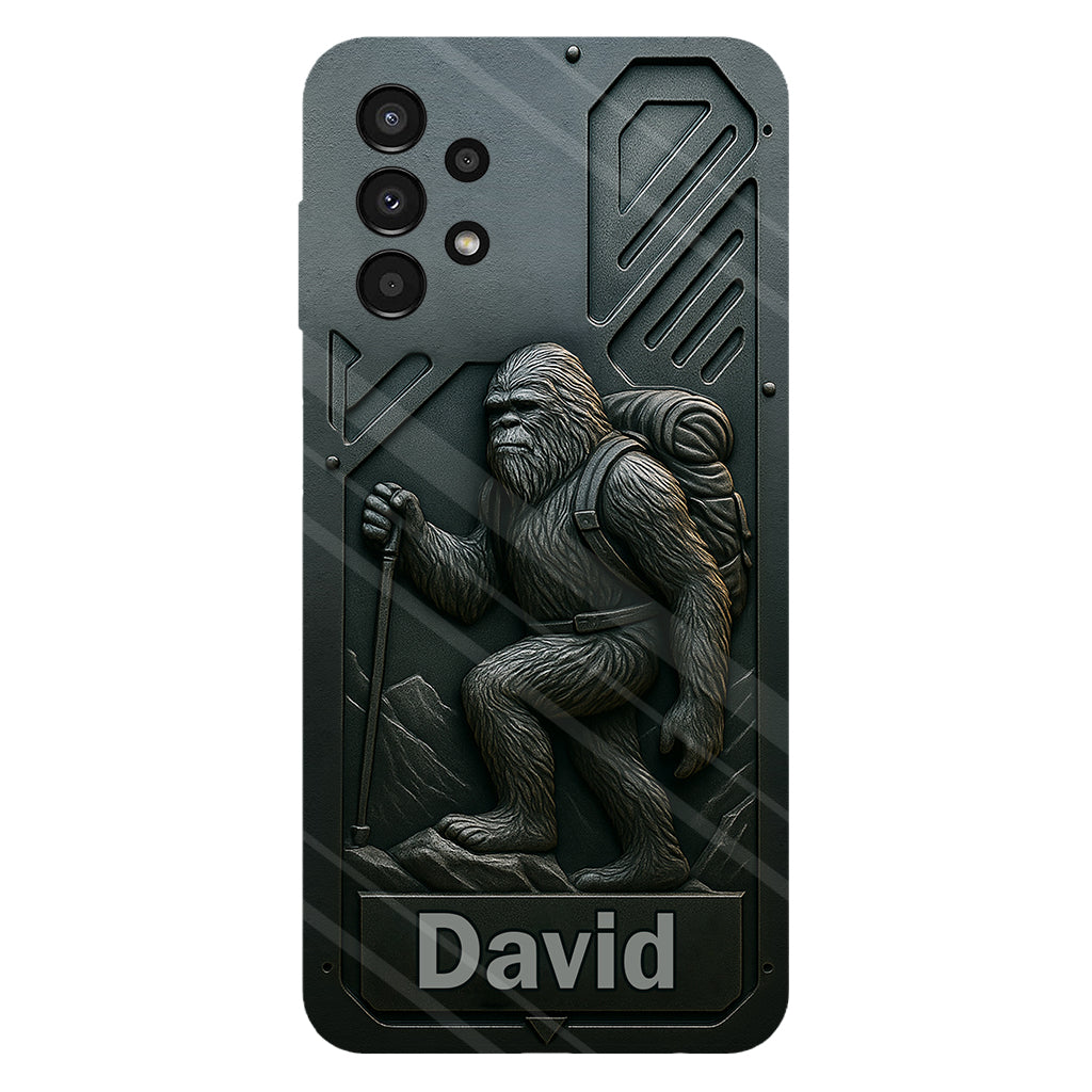 Sasquatch - Personalisierte Handyhülle mit Wandermotiv und Volldruck