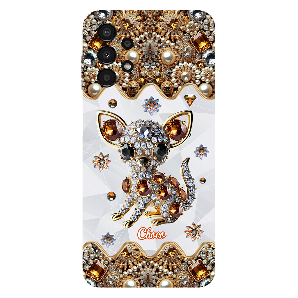 Love Chihuahuas - Personalized Dog Full Print Phone Case