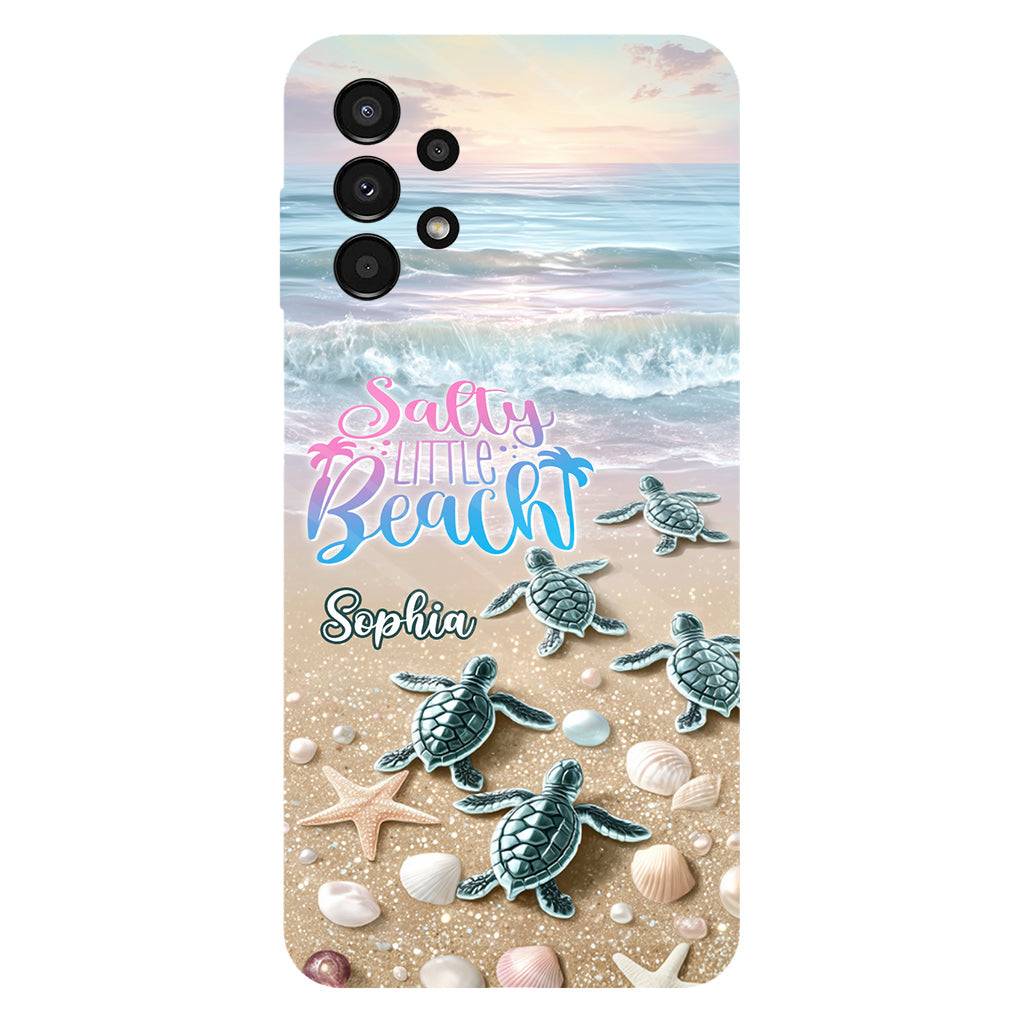 Salty Lil Beach - Personalized Sea Lover Full Print Phone Case