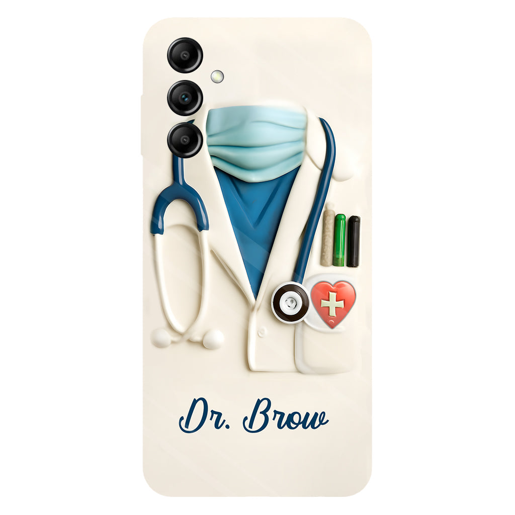 Medical Appreciation Design With Stethoscope - Personalized Full Print Phone Case