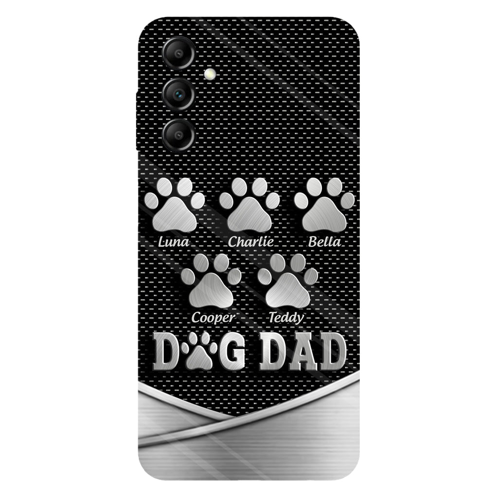 Papa de chien - Coque de téléphone personnalisée avec imprimé intégral de chien