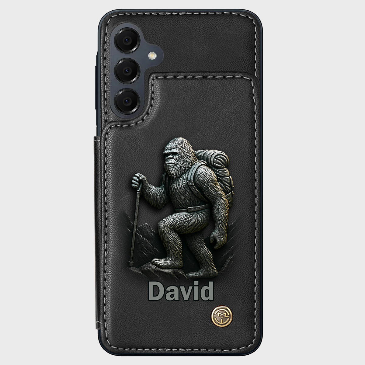 Sasquatch - Personalized Hiking Wallet Phone Case