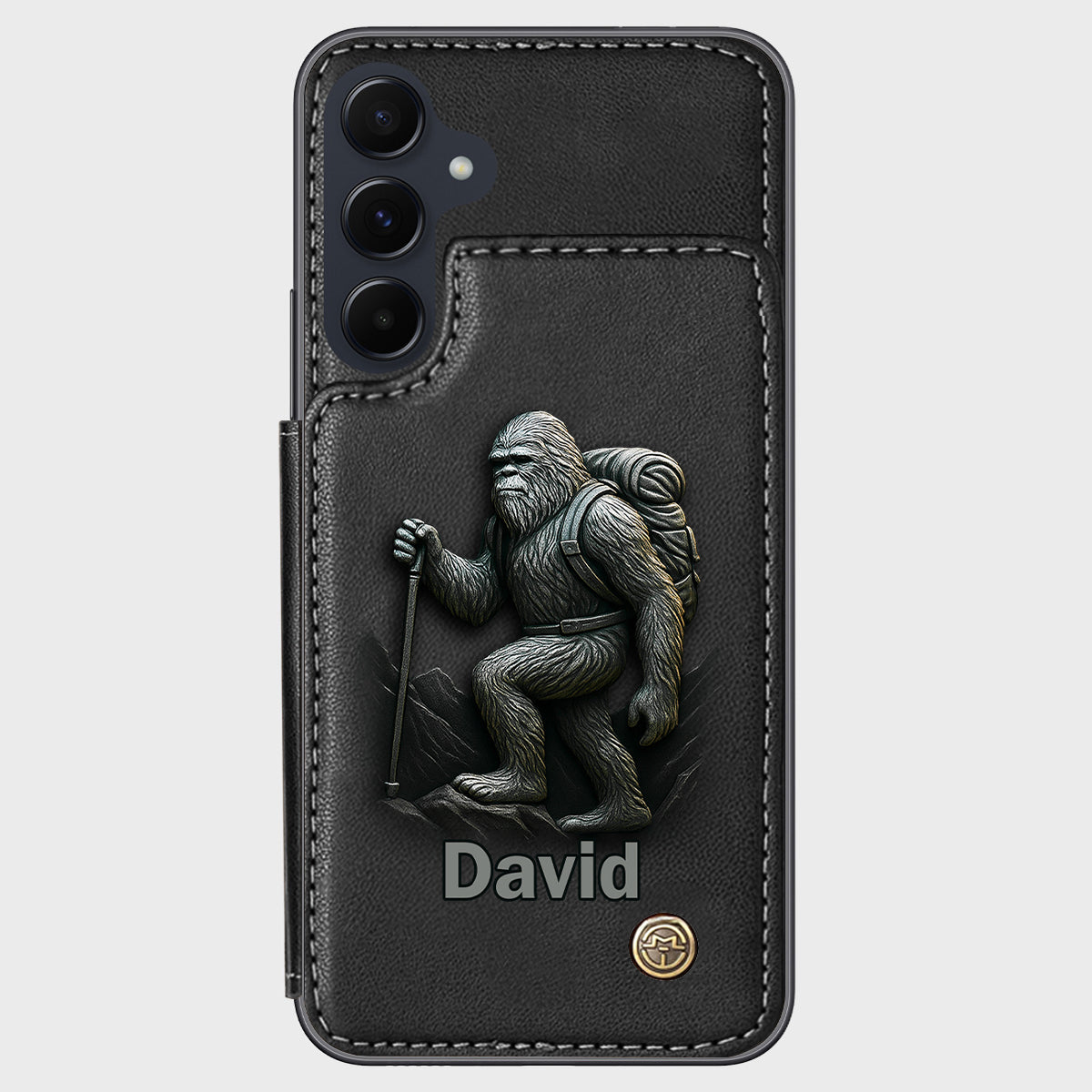 Sasquatch - Personalized Hiking Wallet Phone Case