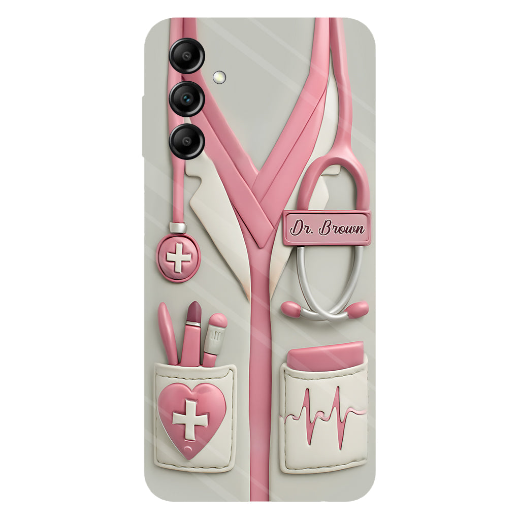 Celebrate Everyday Heroes With Medical Professional Gifts - Personalized Nurse Full Print Phone Case