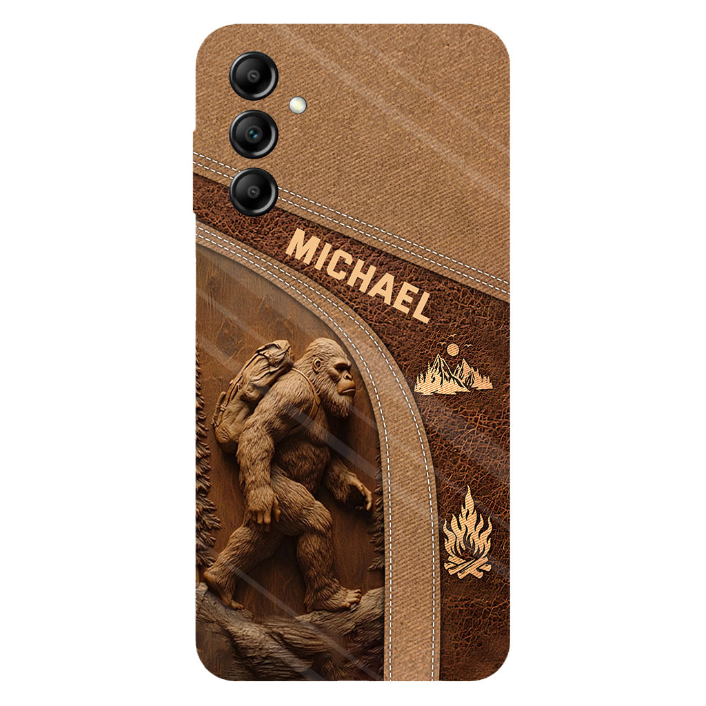 Sasquatch - Personalized Hiking Full Print Phone Case