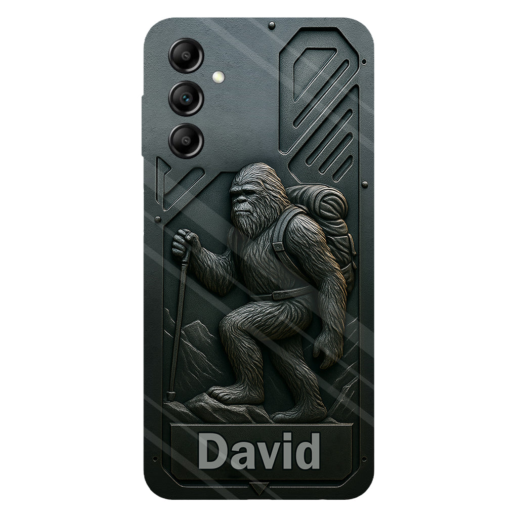 Sasquatch - Personalisierte Handyhülle mit Wandermotiv und Volldruck