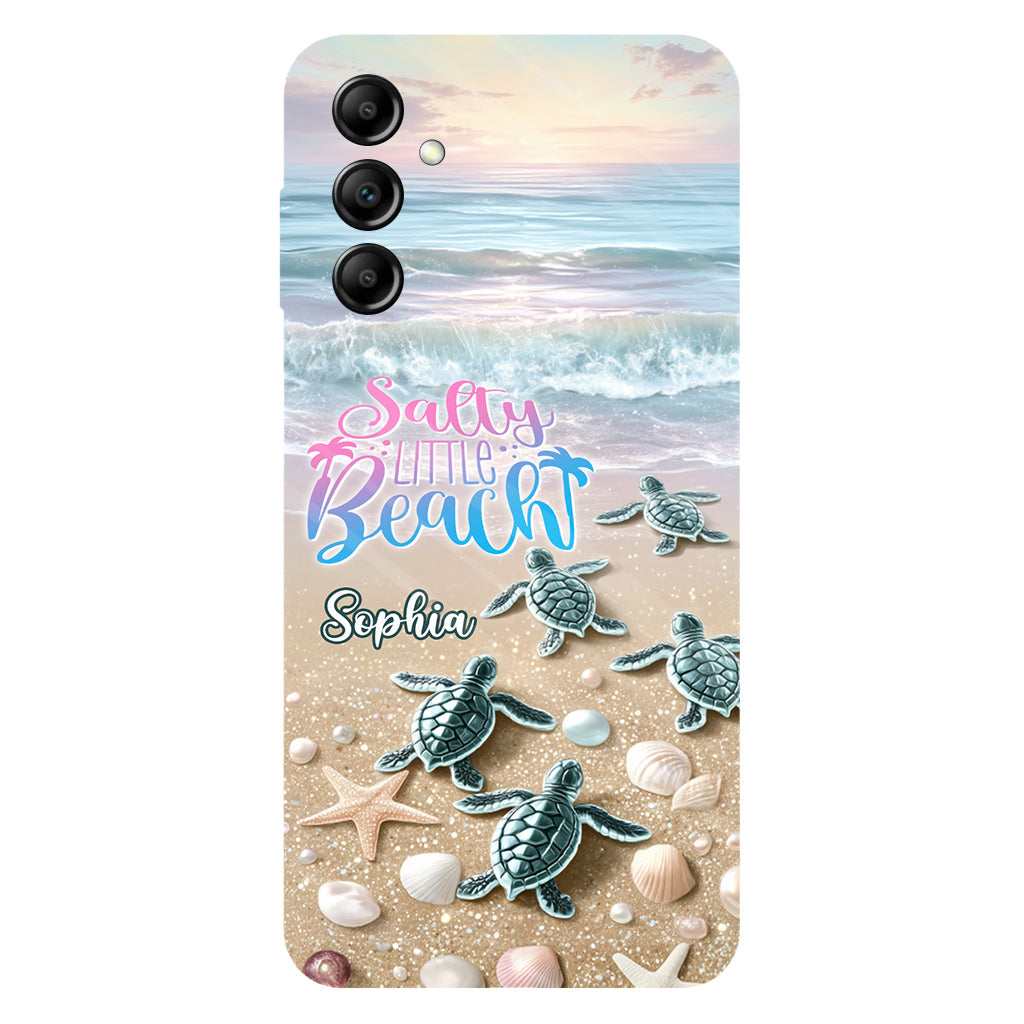 Salty Lil Beach - Personalized Sea Lover Full Print Phone Case