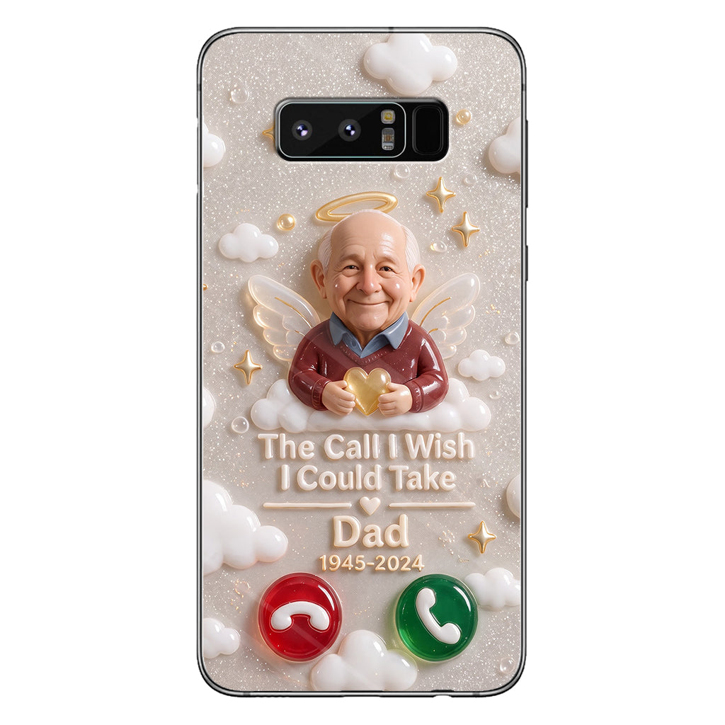 The Call I Wish I Could Take - Personalized Memorial Clear Phone Case
