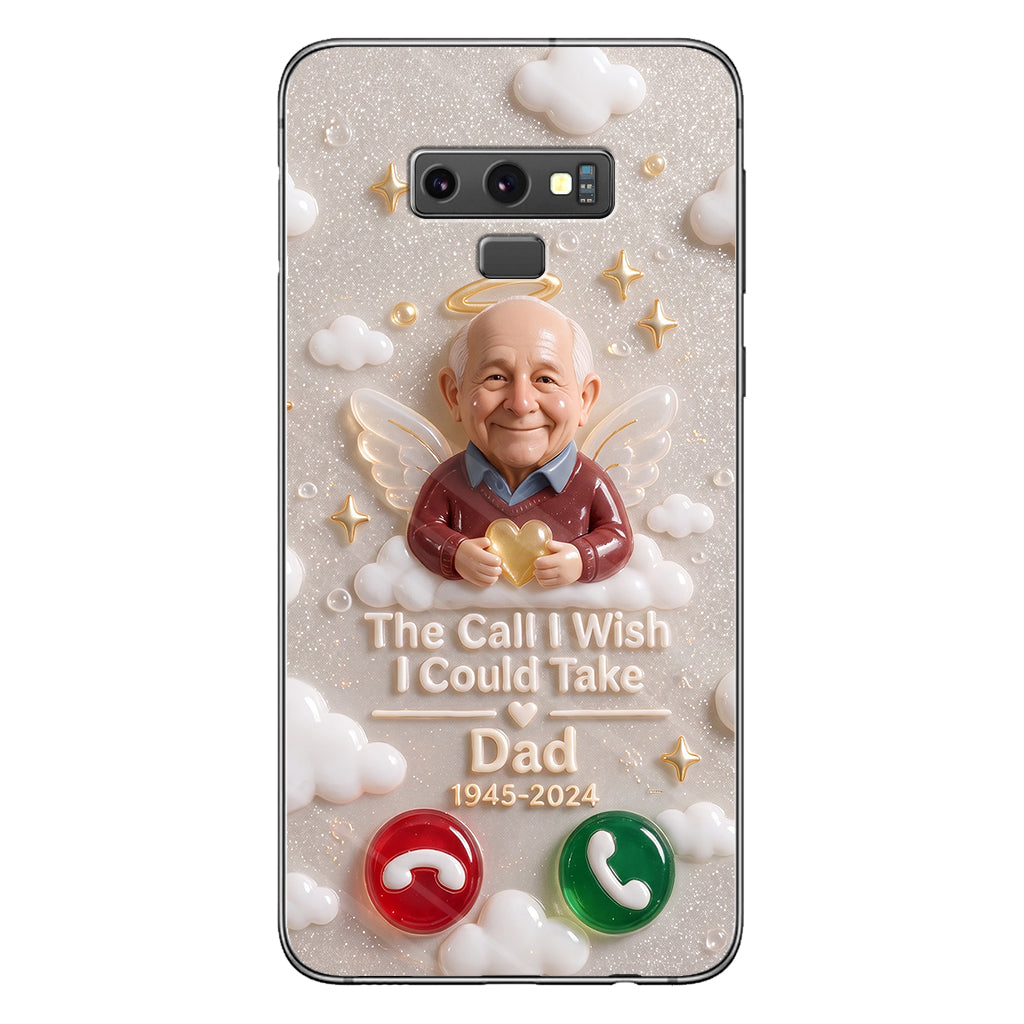 The Call I Wish I Could Take - Personalized Memorial Clear Phone Case