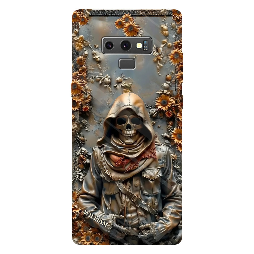 Vintage Skull - Personalized Skull Full Print Phone Case