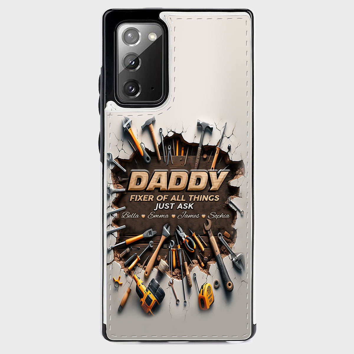 Fixer Of All Things - Personalized Father Foldable Wallet Phone Case