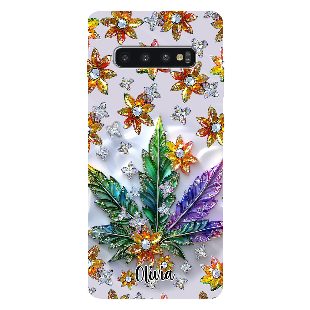 Beautiful Leaf - Personalized Weed Full Print Phone Case