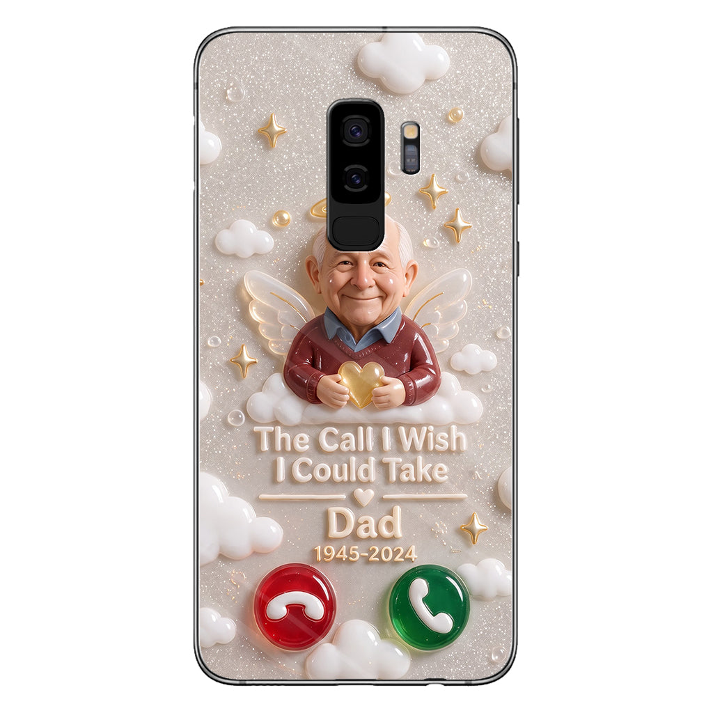 The Call I Wish I Could Take - Personalized Memorial Clear Phone Case