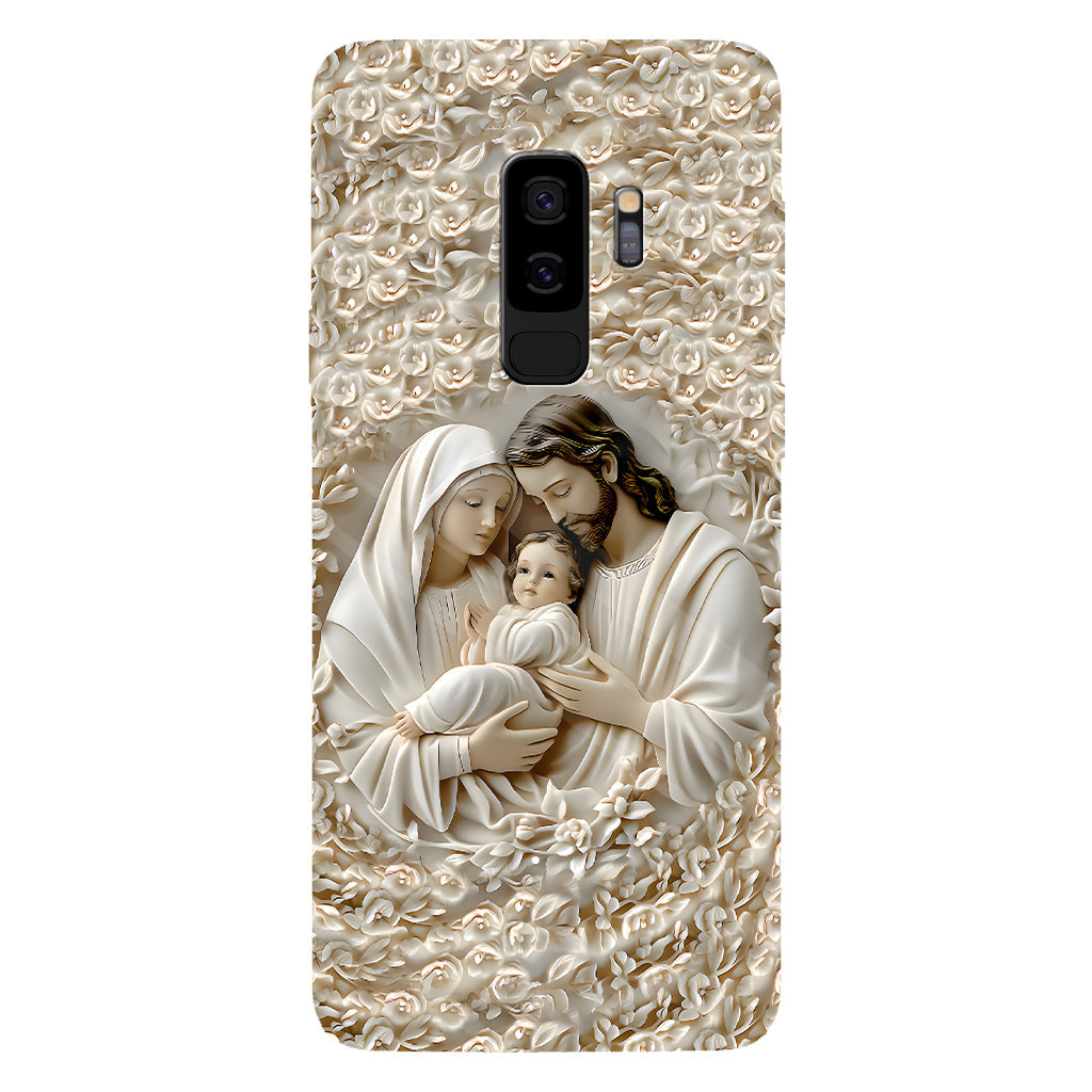 The Holy Family - Personalized Christian Full Print Phone Case