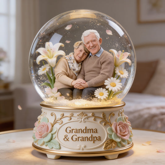 Individuell gestaltbar nach Foto, Geschenk für sie, Mama, Oma... - Personalisierte Acrylplakette in Sonderform für Oma
